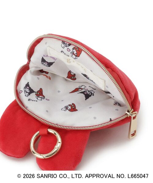 grove / グローブ ポーチ | 【マイメロディ＆クロミ】ぬいぐるみポーチチャーム | 詳細3