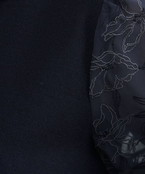 grove / グローブ ニット・セーター | 袖刺繍ハーフスリーブニットプルオーバー | 詳細16