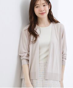 grove / グローブ カーディガン・ボレロ | 【接触冷感／UVカットetc】ベーシックショートカーディガン
