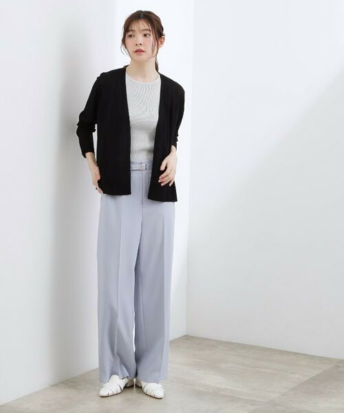 grove / グローブ カーディガン・ボレロ | 【接触冷感/UVカットetc】ベーシックショートカーディガン | 詳細10