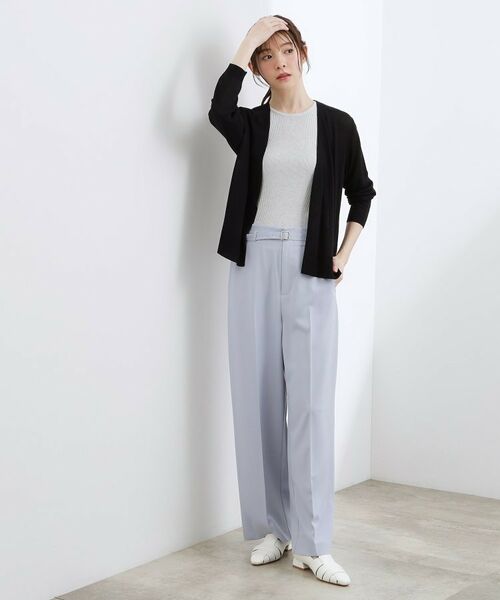 grove / グローブ カーディガン・ボレロ | 【接触冷感/UVカットetc】ベーシックショートカーディガン | 詳細11