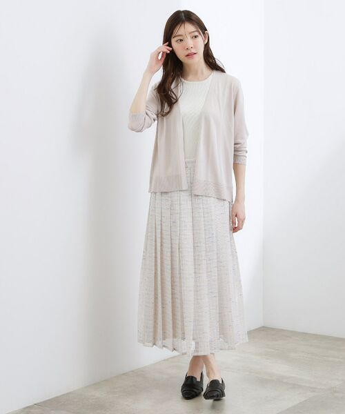 grove / グローブ カーディガン・ボレロ | 【接触冷感/UVカットetc】ベーシックショートカーディガン | 詳細15