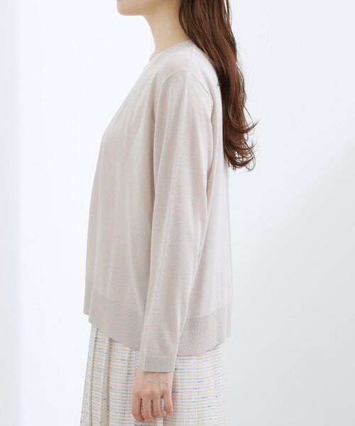 grove / グローブ カーディガン・ボレロ | 【接触冷感/UVカットetc】ベーシックショートカーディガン | 詳細22