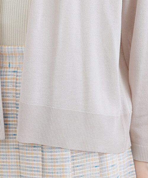 grove / グローブ カーディガン・ボレロ | 【接触冷感/UVカットetc】ベーシックショートカーディガン | 詳細26