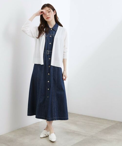 grove / グローブ カーディガン・ボレロ | 【接触冷感/UVカットetc】ベーシックショートカーディガン | 詳細3