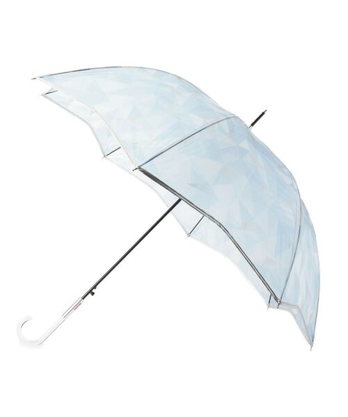 grove / グローブ 傘 | 【ビニール傘】ジェムストーンアンブレラ 雨傘 長傘 Wpc．（ブルー(091)）