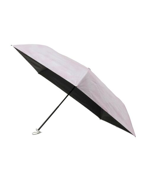 grove / グローブ 傘 | 遮光軽量 日傘 はなゆら ミニ 折りたたみ  晴雨兼用 Wpc．（ピンク(071)）