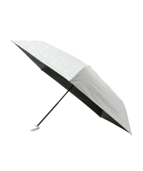 grove / グローブ 傘 | 遮光軽量 日傘 ドットデイジー ミニ 折りたたみ  晴雨兼用 Wpc．（グレー(012)）