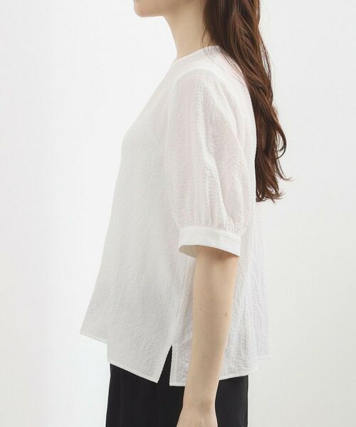 grove / グローブ その他トップス | 透かし編み切替ニットビスチェ×ブラウスセット | 詳細22