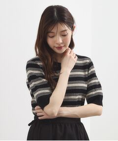 grove / グローブ ニット・セーター | マルチボーダーニットプルオーバー