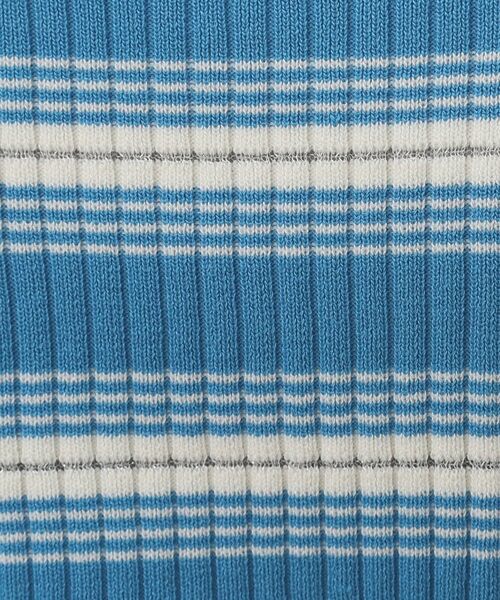 grove / グローブ ニット・セーター | マルチボーダーニットプルオーバー | 詳細12