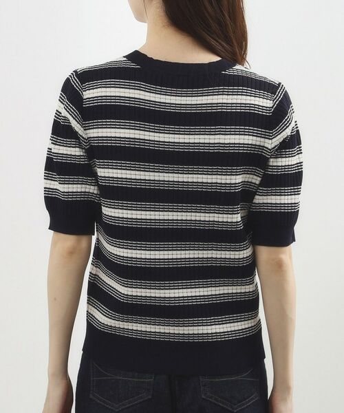 grove / グローブ ニット・セーター | マルチボーダーニットプルオーバー | 詳細19