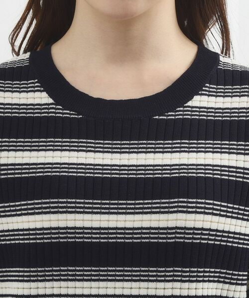 grove / グローブ ニット・セーター | マルチボーダーニットプルオーバー | 詳細20