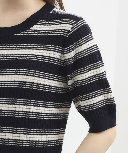 grove / グローブ ニット・セーター | マルチボーダーニットプルオーバー | 詳細21