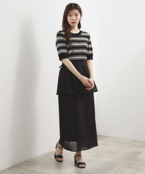 grove / グローブ ニット・セーター | マルチボーダーニットプルオーバー | 詳細6