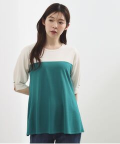 grove / グローブ ニット・セーター | バイカラーフレアニットプルオーバー