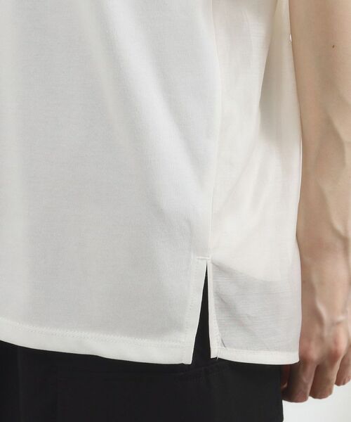 grove / グローブ カットソー | バックシアープリーツTシャツ | 詳細14