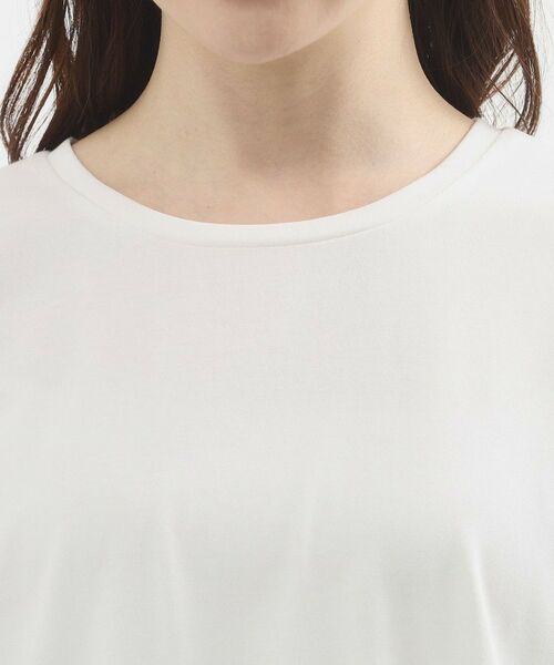 grove / グローブ カットソー | 【貴島明日香さん着用/UV・ひんやり】体型カバー叶う、バックプリーツTシャツ | 詳細21