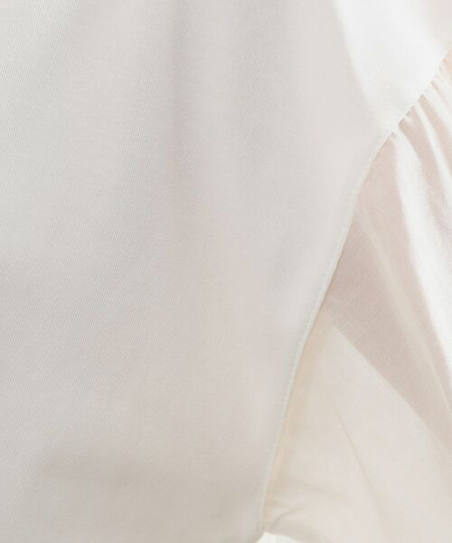 grove / グローブ カットソー | バックシアープリーツTシャツ | 詳細4