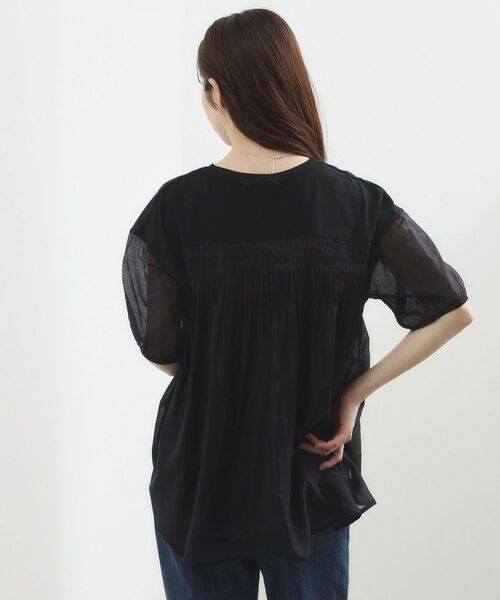 grove / グローブ カットソー | バックシアープリーツTシャツ | 詳細5
