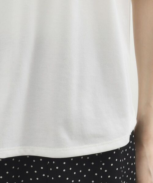 grove / グローブ カットソー | レースレイヤードフレアスリーブTシャツ | 詳細19