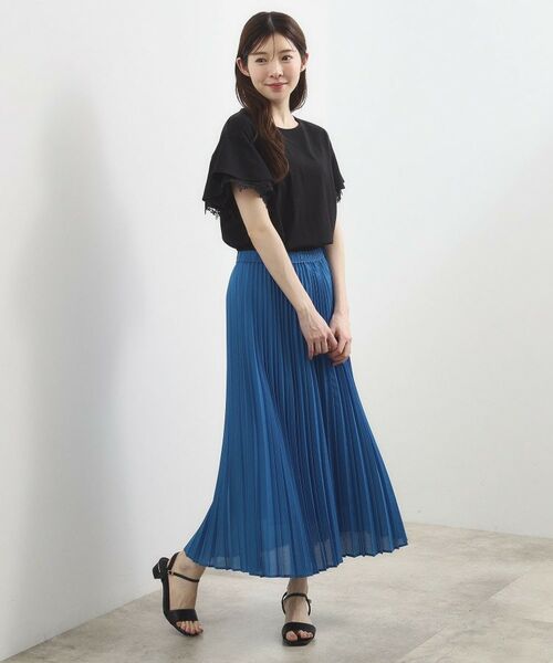 grove / グローブ カットソー | レースレイヤードフレアスリーブTシャツ | 詳細6