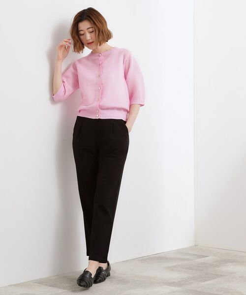 grove / グローブ カーディガン・ボレロ | 五分袖メッシュカーディガン | 詳細15