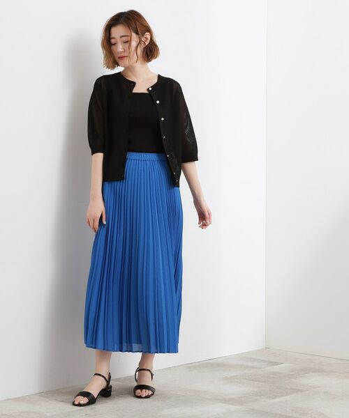 grove / グローブ カーディガン・ボレロ | 五分袖メッシュカーディガン | 詳細7