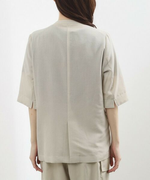 grove / グローブ テーラードジャケット | シアー ハーフスリーブジャケット | 詳細11