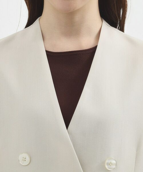 grove / グローブ テーラードジャケット | シアー ハーフスリーブジャケット | 詳細12
