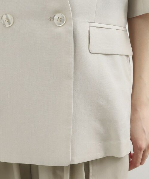 grove / グローブ テーラードジャケット | シアー ハーフスリーブジャケット | 詳細16