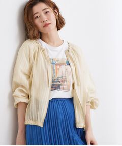 grove / グローブ レザーブルゾン・ジャケット | シアー ドロストブルゾン