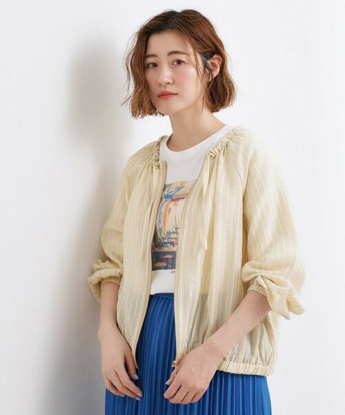 grove / グローブ レザーブルゾン・ジャケット | シアー ドロストブルゾン | 詳細10