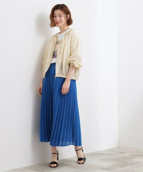 grove / グローブ レザーブルゾン・ジャケット | シアー ドロストブルゾン | 詳細11