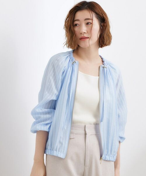 grove / グローブ レザーブルゾン・ジャケット | シアー ドロストブルゾン | 詳細14