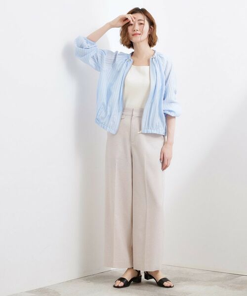 grove / グローブ レザーブルゾン・ジャケット | シアー ドロストブルゾン | 詳細15