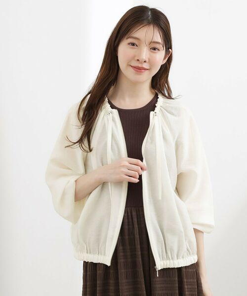 grove / グローブ レザーブルゾン・ジャケット | シアー ドロストブルゾン | 詳細2