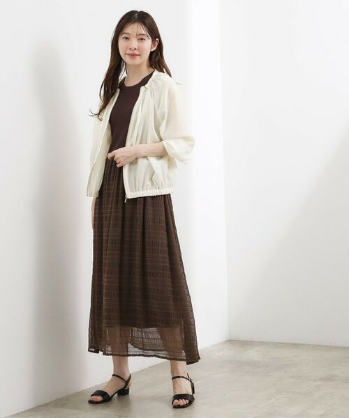 grove / グローブ レザーブルゾン・ジャケット | シアー ドロストブルゾン | 詳細3