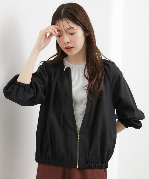 grove / グローブ レザーブルゾン・ジャケット | シアー ドロストブルゾン | 詳細5