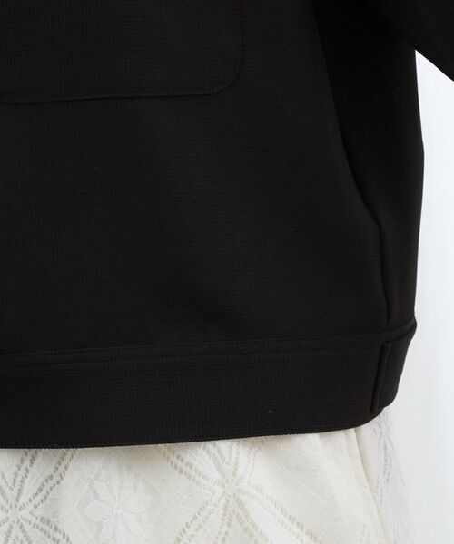 grove / グローブ テーラードジャケット | メッシュ衿付きハーフジャケット | 詳細10