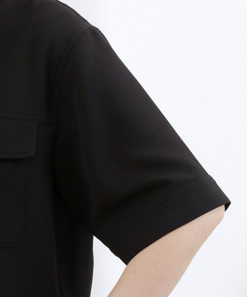 grove / グローブ テーラードジャケット | メッシュ衿付きハーフジャケット | 詳細9