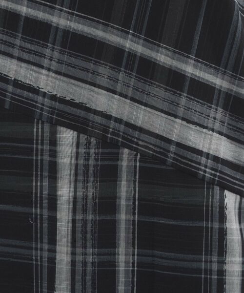 grove / グローブ ロング・マキシ丈ワンピース | アートチェックワンピース | 詳細4