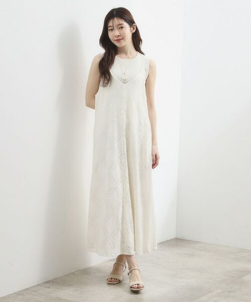 grove / グローブ ロング・マキシ丈ワンピース | レースキャミワンピース | 詳細2