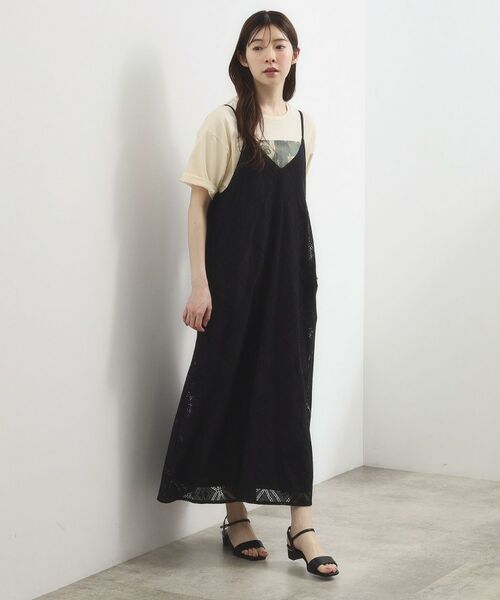 grove / グローブ ロング・マキシ丈ワンピース | レースキャミワンピース | 詳細6