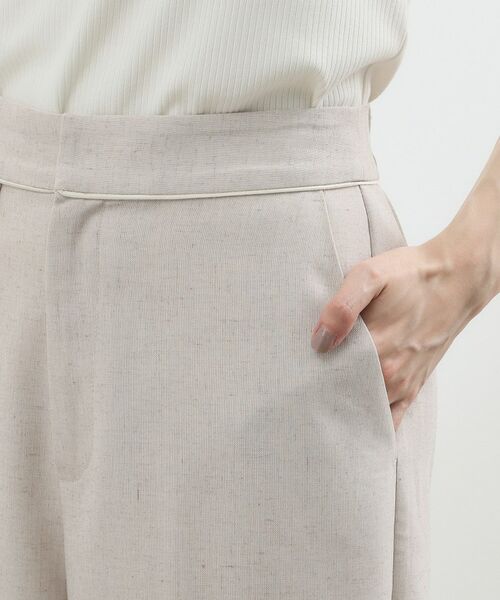 grove / グローブ パンツ | リネンライクコードワイドパンツ | 詳細11