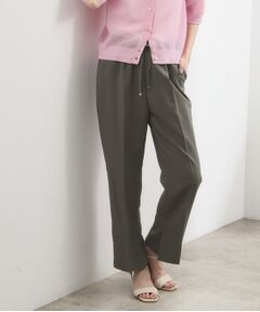 grove / グローブ パンツ | ひんやりバックサテン イージーパンツ