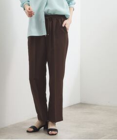 grove / グローブ パンツ | ひんやりバックサテン イージーパンツ