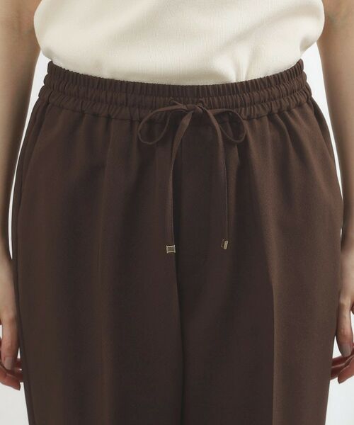 grove / グローブ パンツ | ひんやりバックサテン イージーパンツ | 詳細16