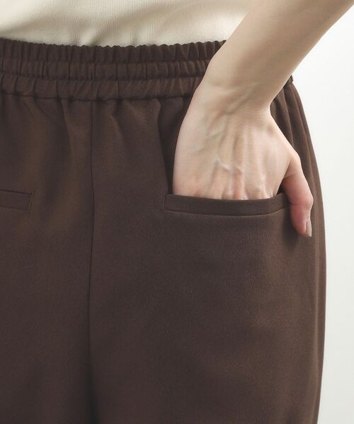 grove / グローブ パンツ | ひんやりバックサテン イージーパンツ | 詳細19