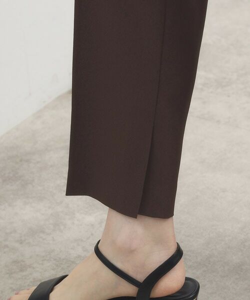 grove / グローブ パンツ | ひんやりバックサテン イージーパンツ | 詳細20